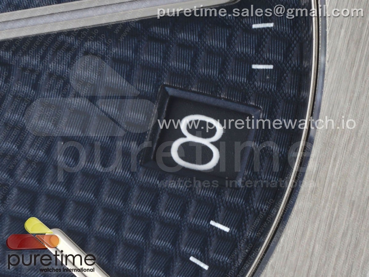 Royal Oak 39mm 16202 "50th Anniversary" SS ZF 1:1 Best Edition Blue Textured Dial on SS Bracelet A7121 - Image 5