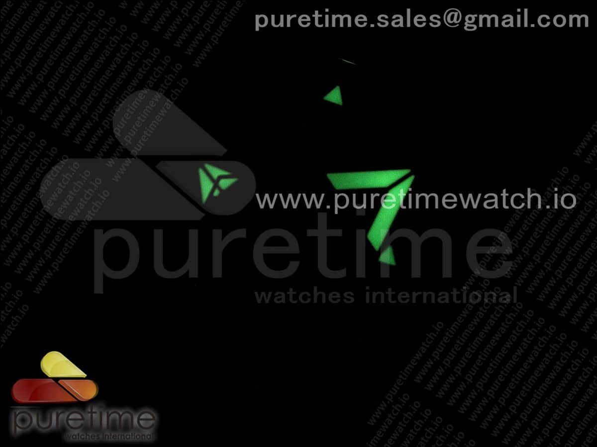 Big Bang Sang Bleu II Chrono SS BBF Best Edition Black Dial on Black Gummy Strap A7750 - Image 3